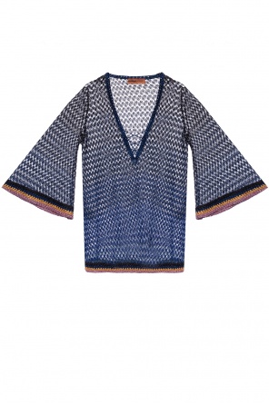 Tie-up sheer top, zdjęcie 1 Tie-up sheer top od Missoni